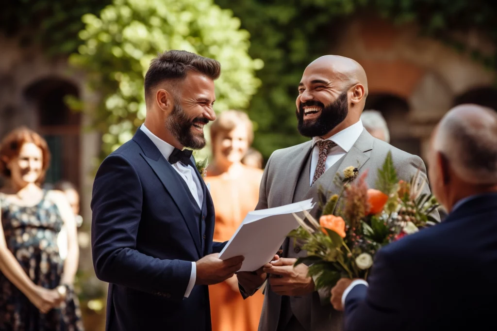 gay wedding performed by christianity pastor